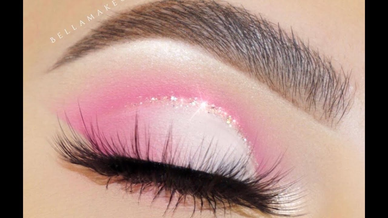 CRYSTAL PINK CUT CREASE TUTORIAL