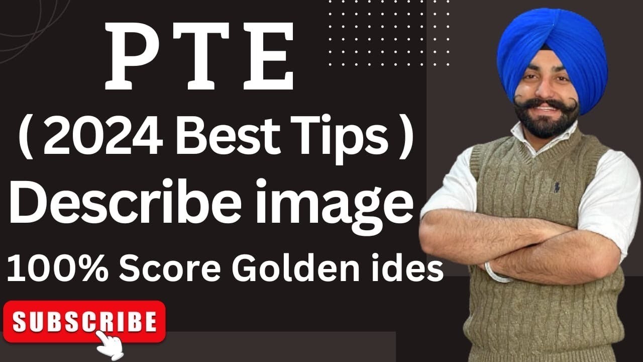 PTE describe images golden tips, how to improve describe image in 2024 best template (Gurwinder sir)