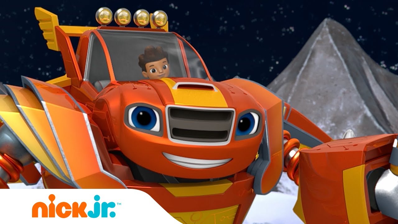Blaze and the Monster Machines | Blaze Vai Para o ESPAÇO 🌟 | Nick Jr. em Português