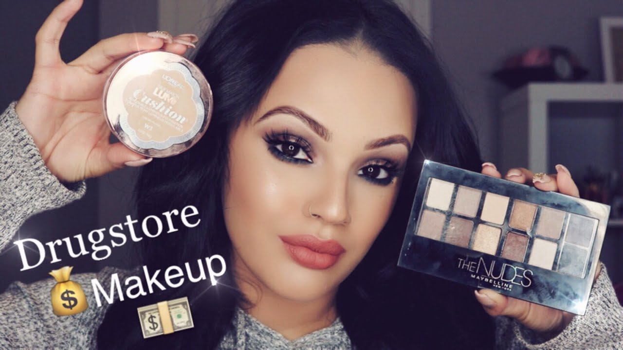 Drugstore Makeup: Smokey Eyes & Nude Lip | Viva_Glam_Kay