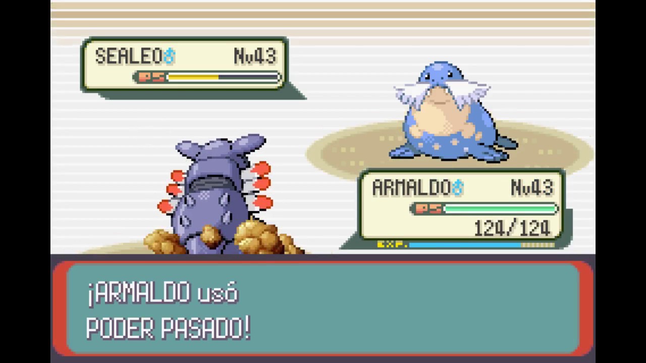 Pokémon Esmeralda Parte 38 - Medalla Lluvia