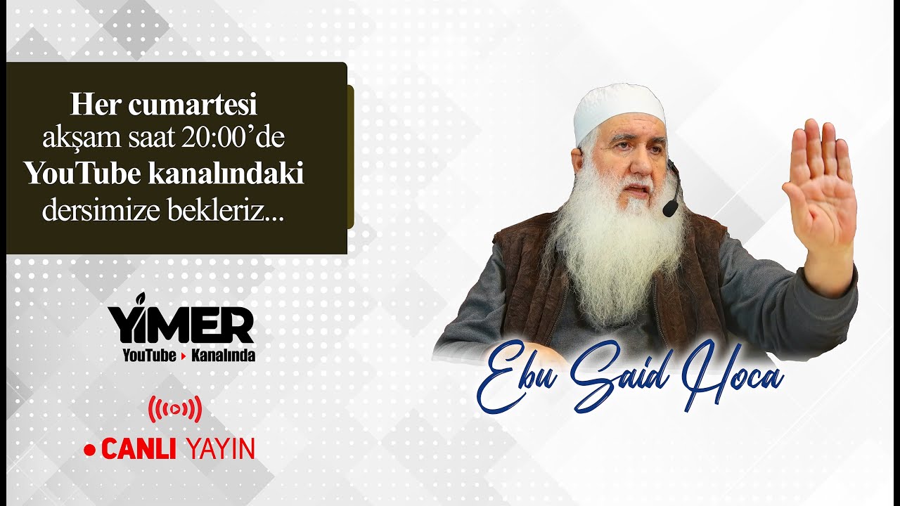 - CANLI YAYIN 11 -   Ras&ucirc;llere iman ile Ras&ucirc;l ( Muhammed )'e iman arasındaki fark
