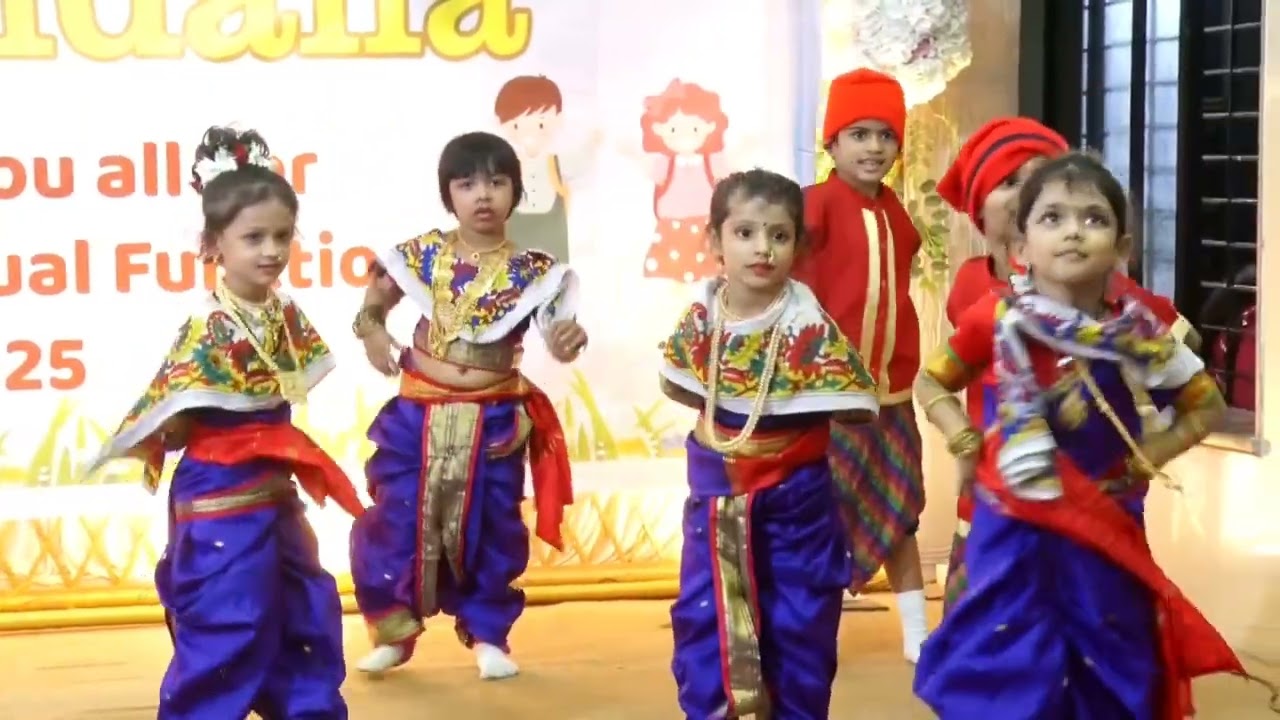 Junior Kg Dance Annual Day 2024-25! ❤️ #kidsconcept #kidsconceptmalad #annualfunction #annualday