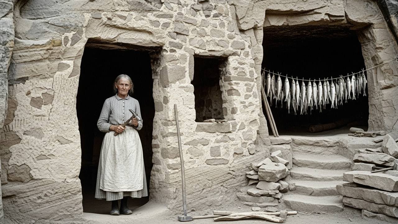 Mother In Law Kicked Them Out... Mother Built a Cave Into Their Home and Fish Into Their Meals