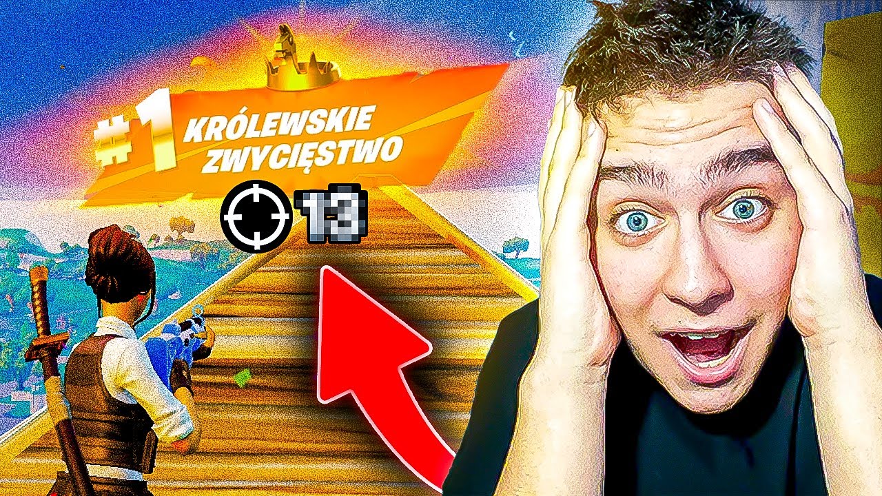 PIERWSZY WIN W OG FORTNITE!