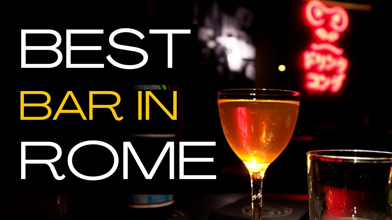 The BEST bar in Rome! - Drink Kong Review