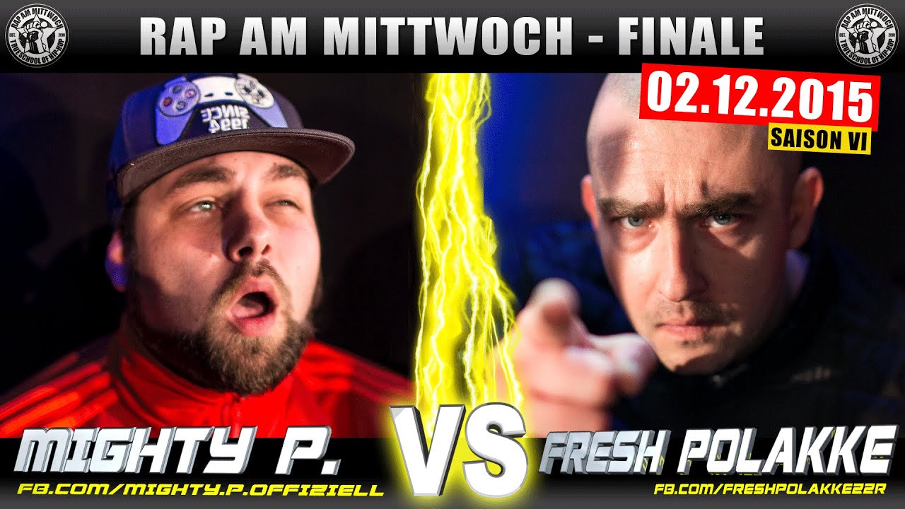 RAP AM MITTWOCH BERLIN: MIGHTY P. vs FRESH POLAKKE 02.12.15 BattleMania Finale (4/4) GERMAN BATTLE