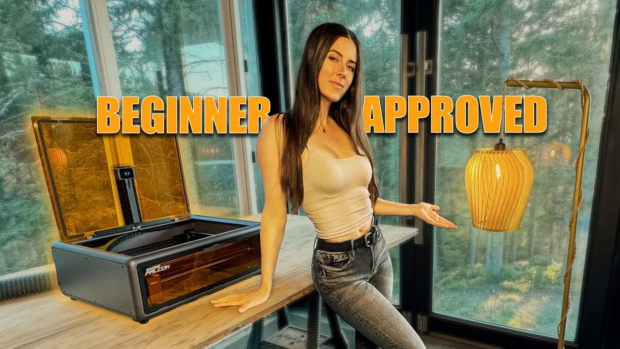 DIY HOME DECOR using CREALITY FALCON A1 - Laser Engraving For Beginners! #laser #crafts