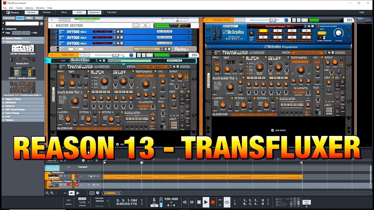 Причина 13 — TRANSFLUXER — Потрясающий Lo-Fi звук с эффектом мультидрона RE — Прохождение и демон...