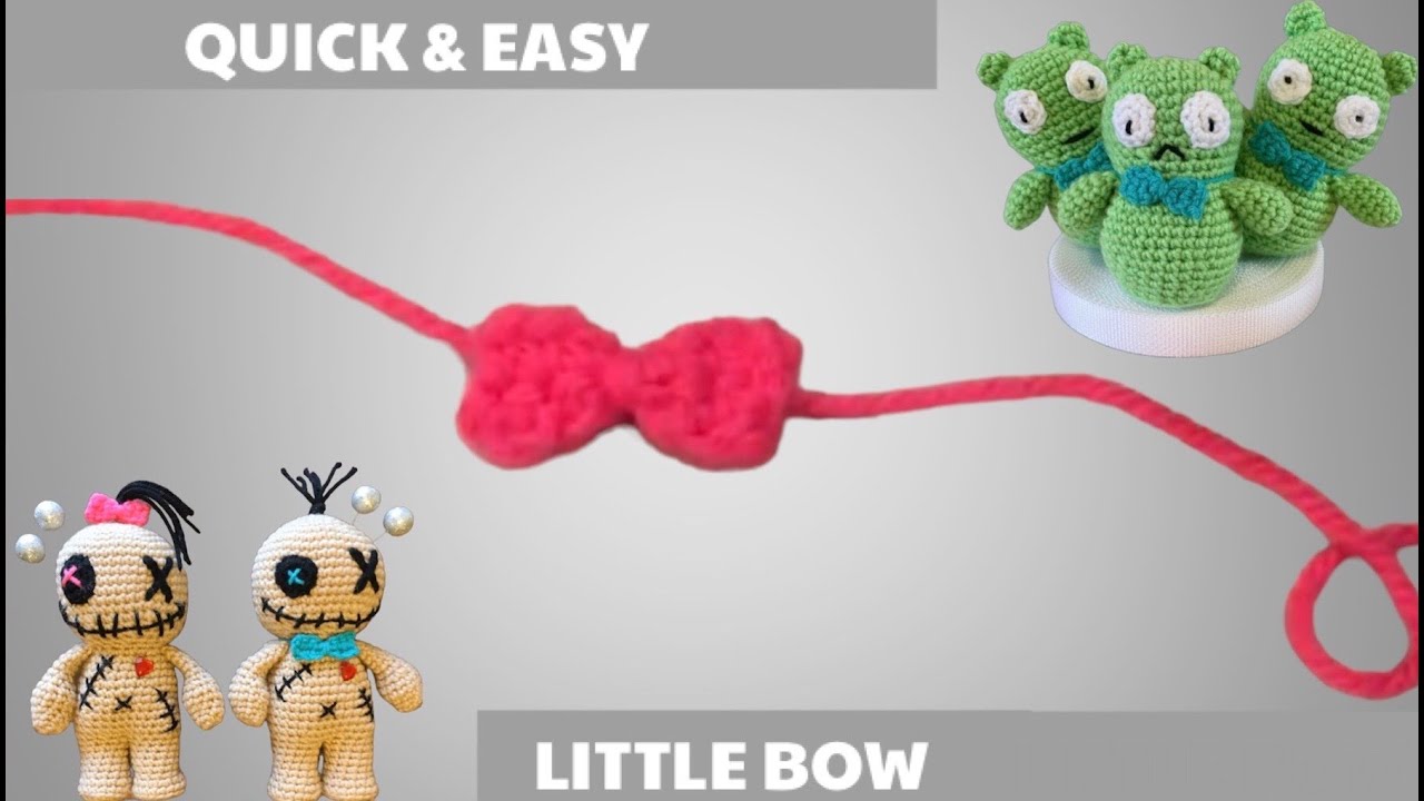 CROCHET BOW TIE