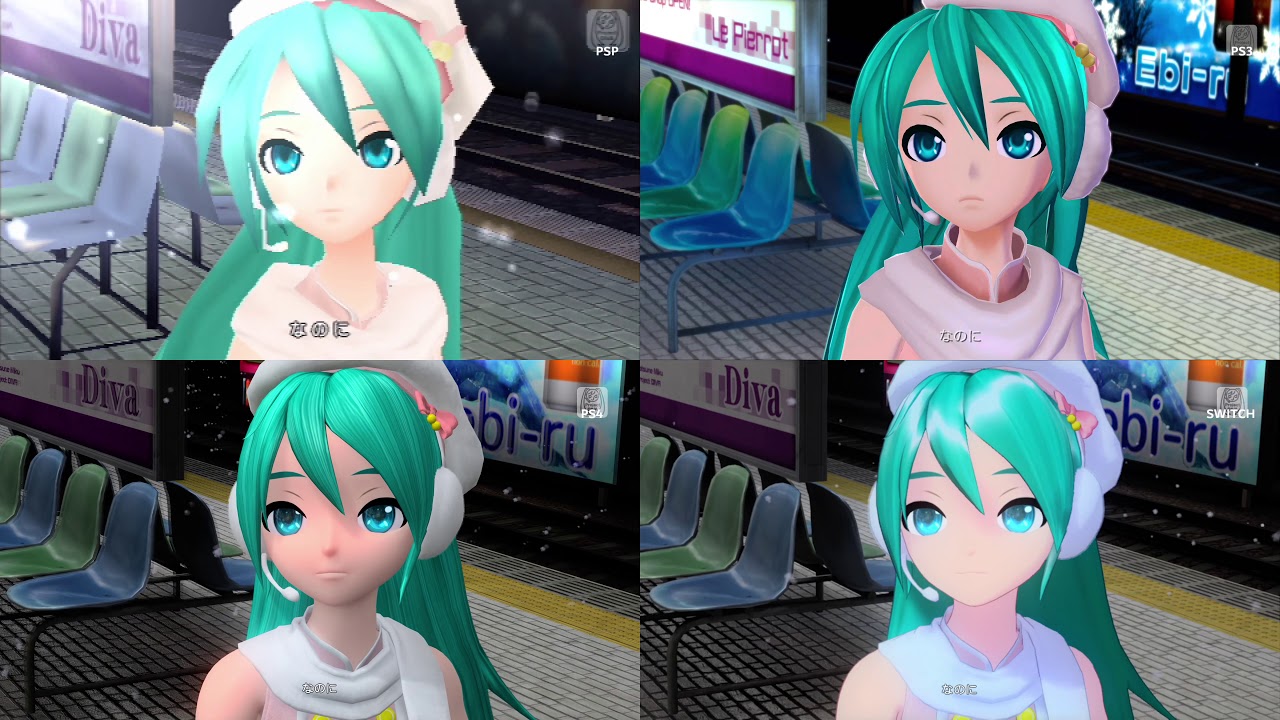 初音ミク Project DIVA PV比較2020 初めての恋が終わる時