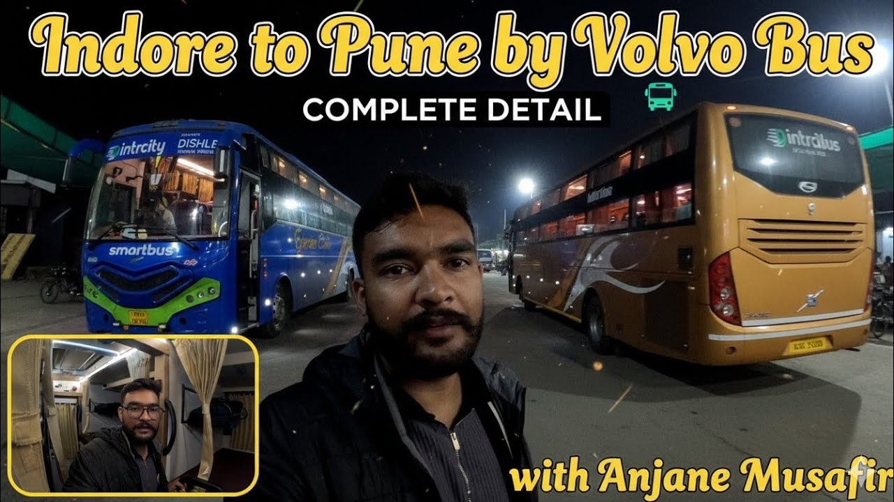 Indore to Pune by bus | Indore to Pune Road Trip & Conditions via Nashik | Indore to Pune Roads Trip