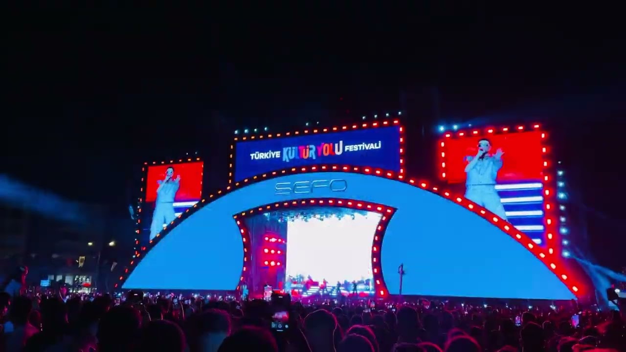 Sefo - İmparator konser çekimi / Türkiye Kültür Yolları Festivali (Bursa)