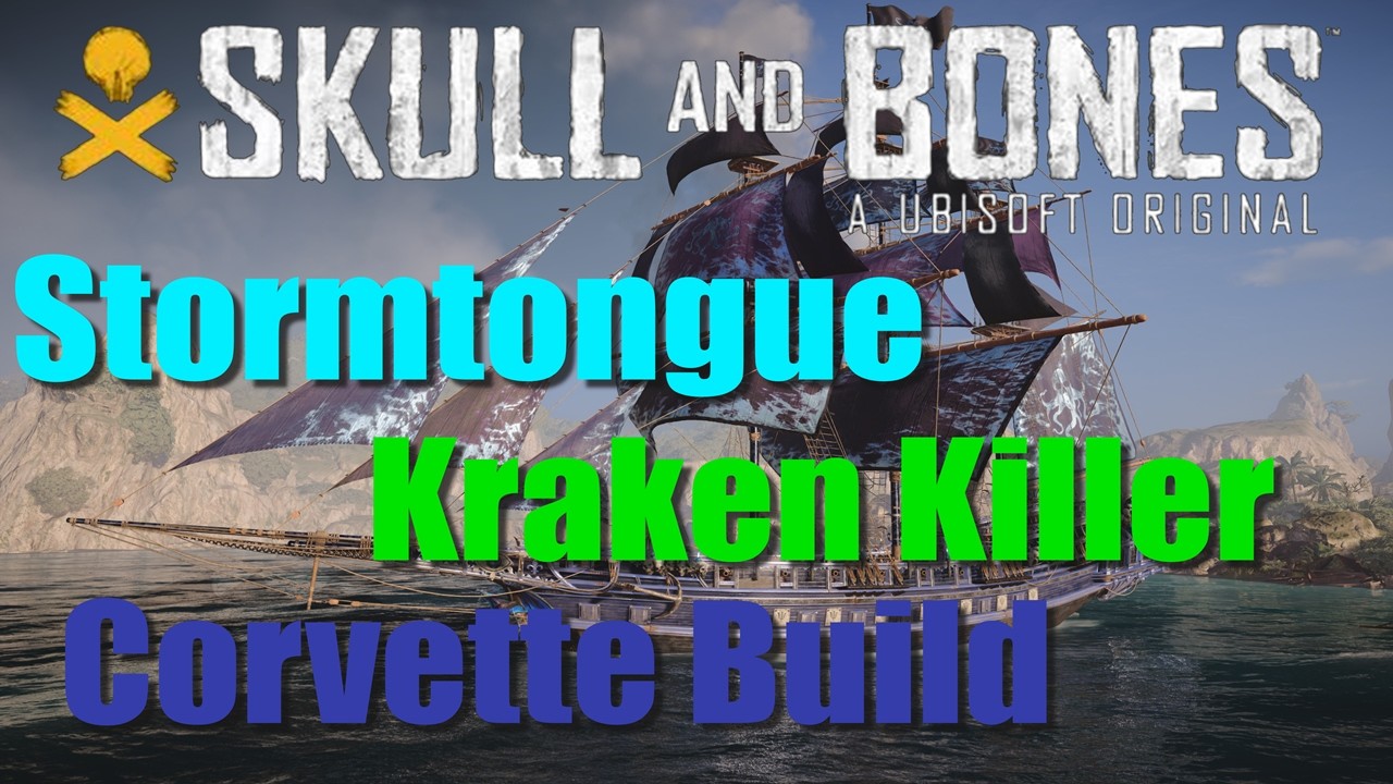 Корвет «Череп и кости» — Штормовой Язык, Убийца Кракенов. #ubisoft #skullandbones #gaming #ps5