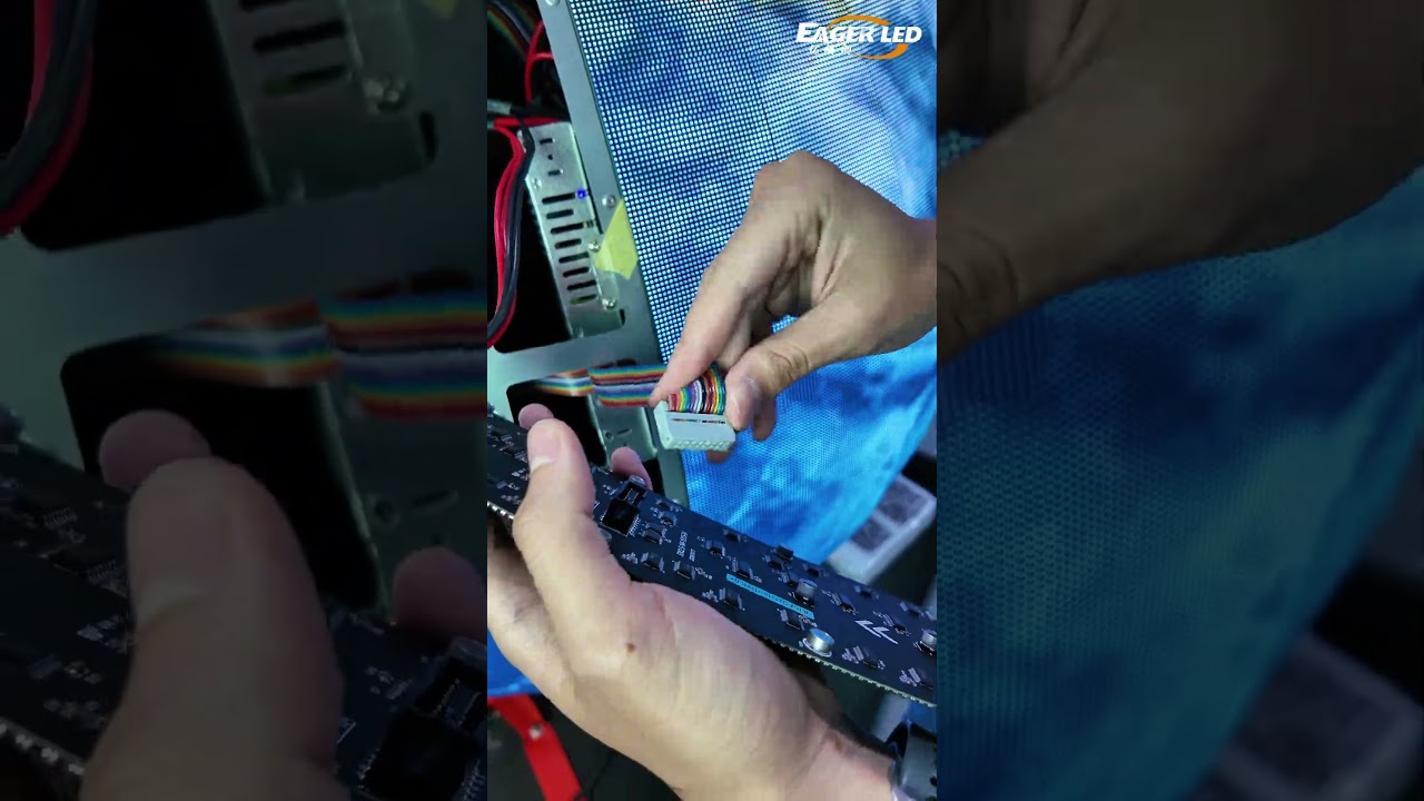 It offers you a 360-degree, all-around visual experience. #ledmodule #ledwall #eagerled
