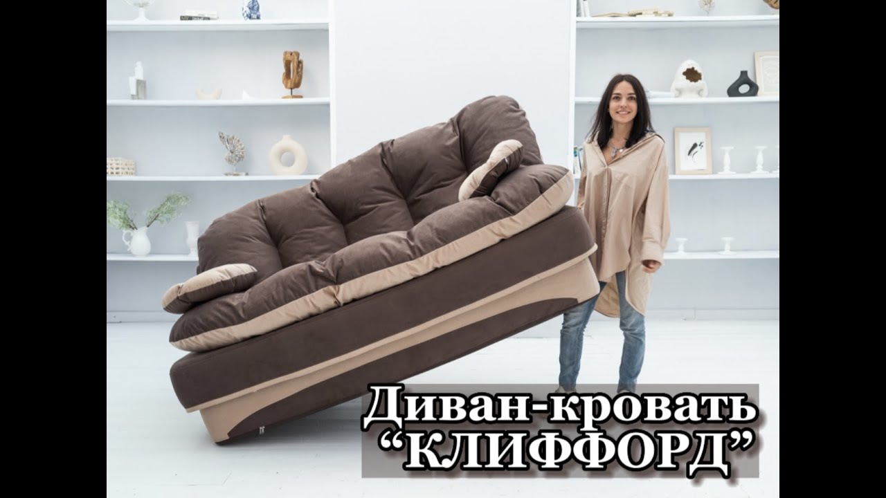 Бескаркасный диван-кровать 