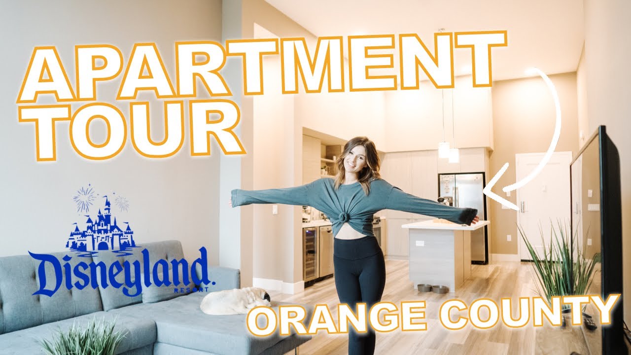 TOUR MY NEW APARTMENT IN ANAHEIM, CA