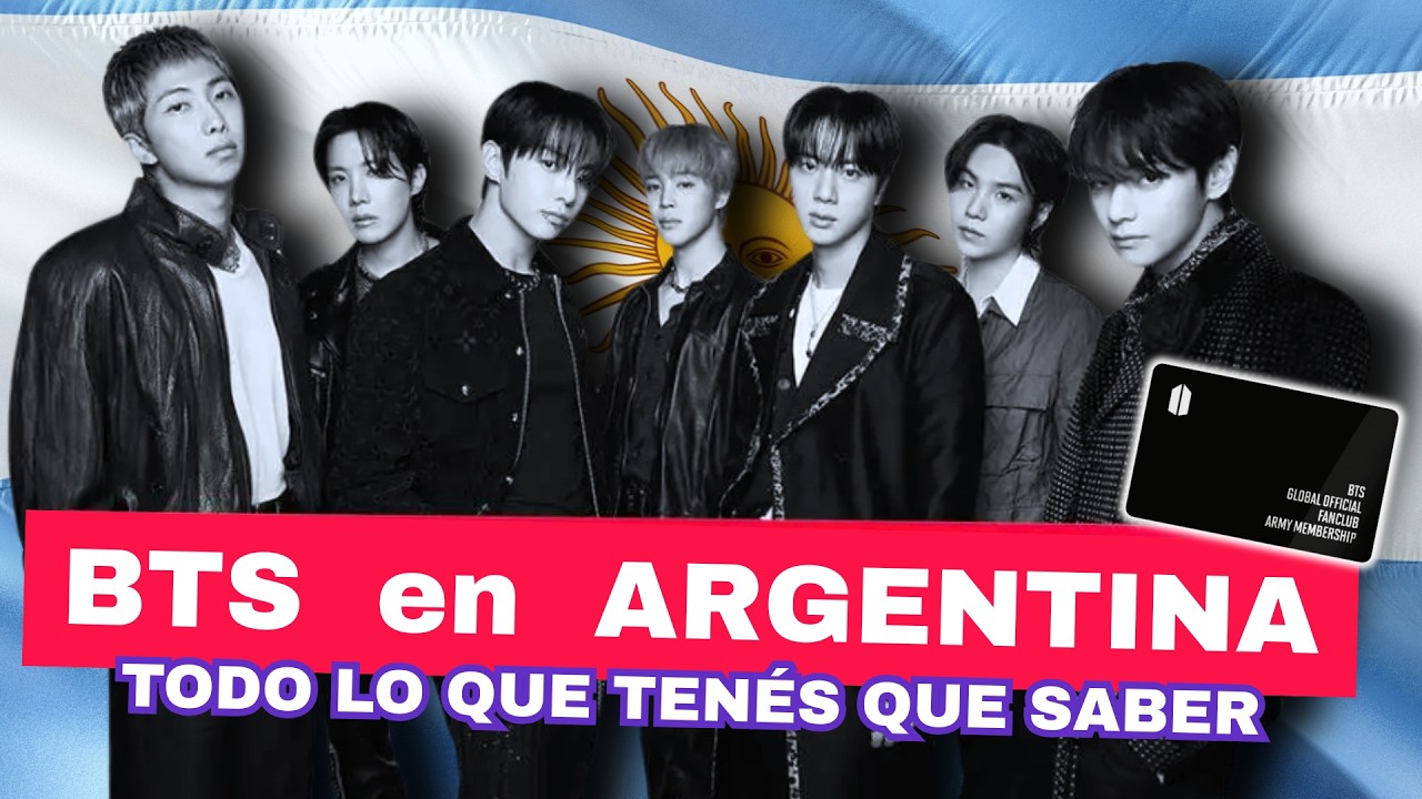 BTS en ARGENTINA 2026: &iexcl;Gu&iacute;a definitiva para conseguir tus entradas y NO caer en estafas! 🚨