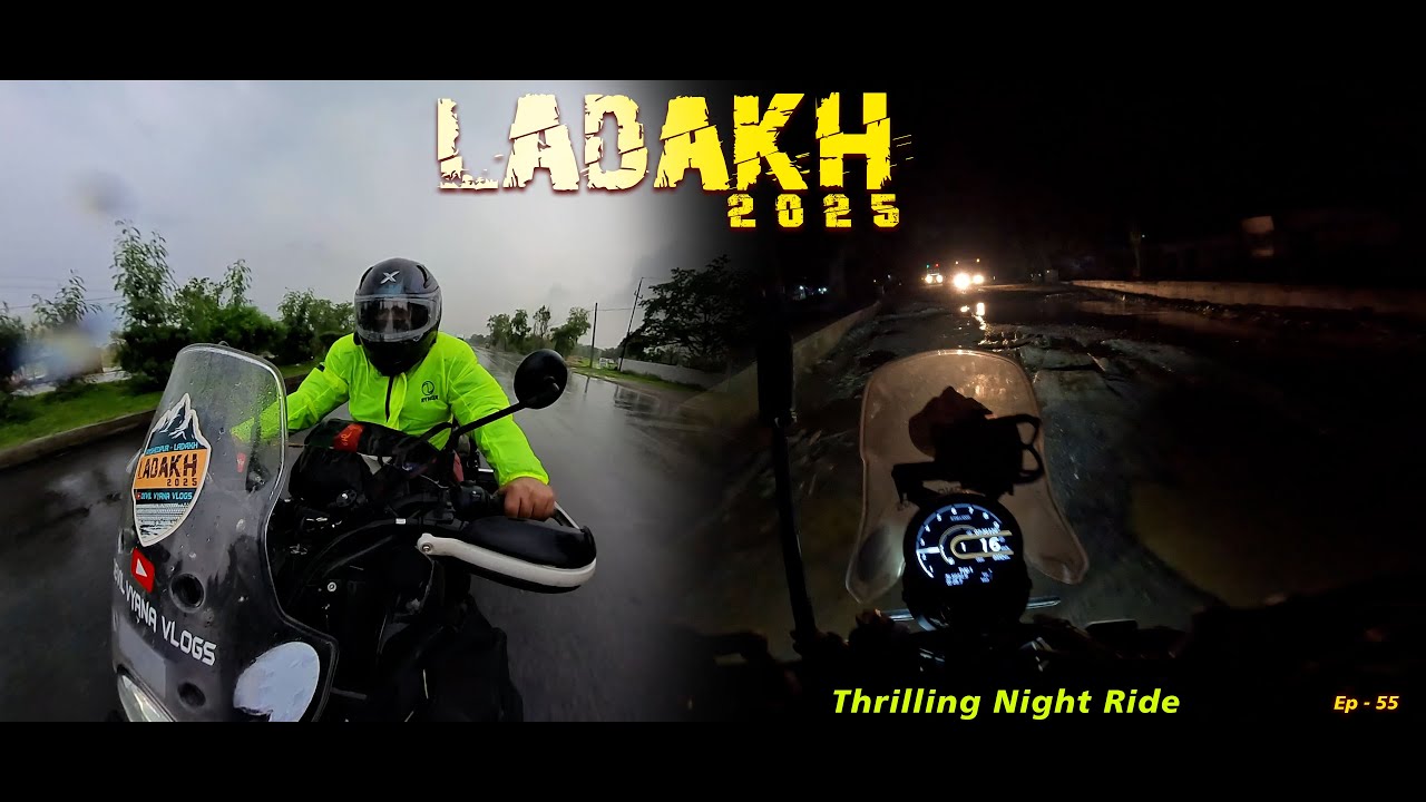 Ladakh 2025 Day 27 | Ep 55 | Varanasi ➝ Lohardaga | Extreme Rain Ride | Thrilling Night Ride