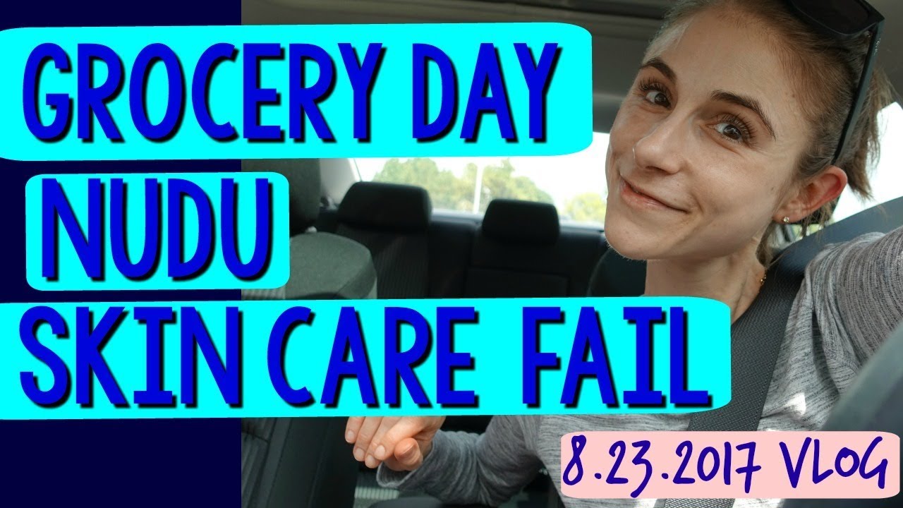 Vlog: Work, Grocery day, Natural disaster, Nuduu skin care fail 🙆⚠