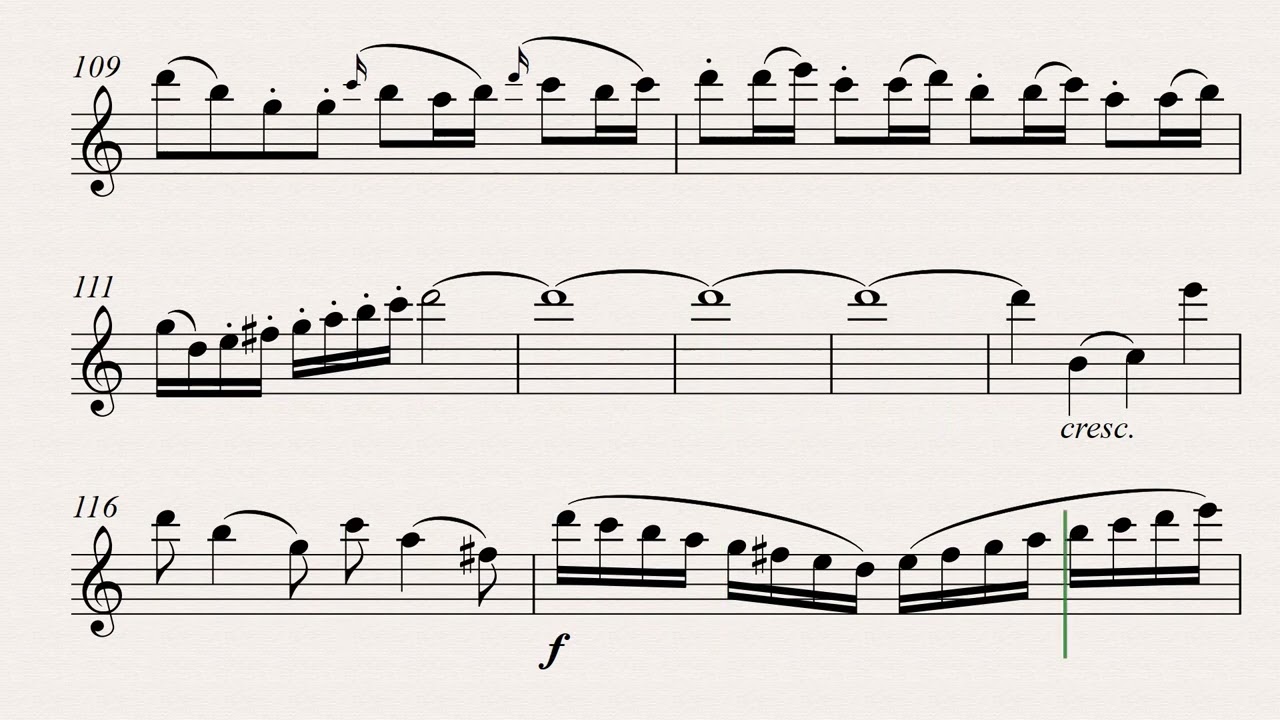 Mozart - Flute and Harp Concerto in C Major, 1st Mov. (Harp + Orchestral Accompaniment Play-Along)