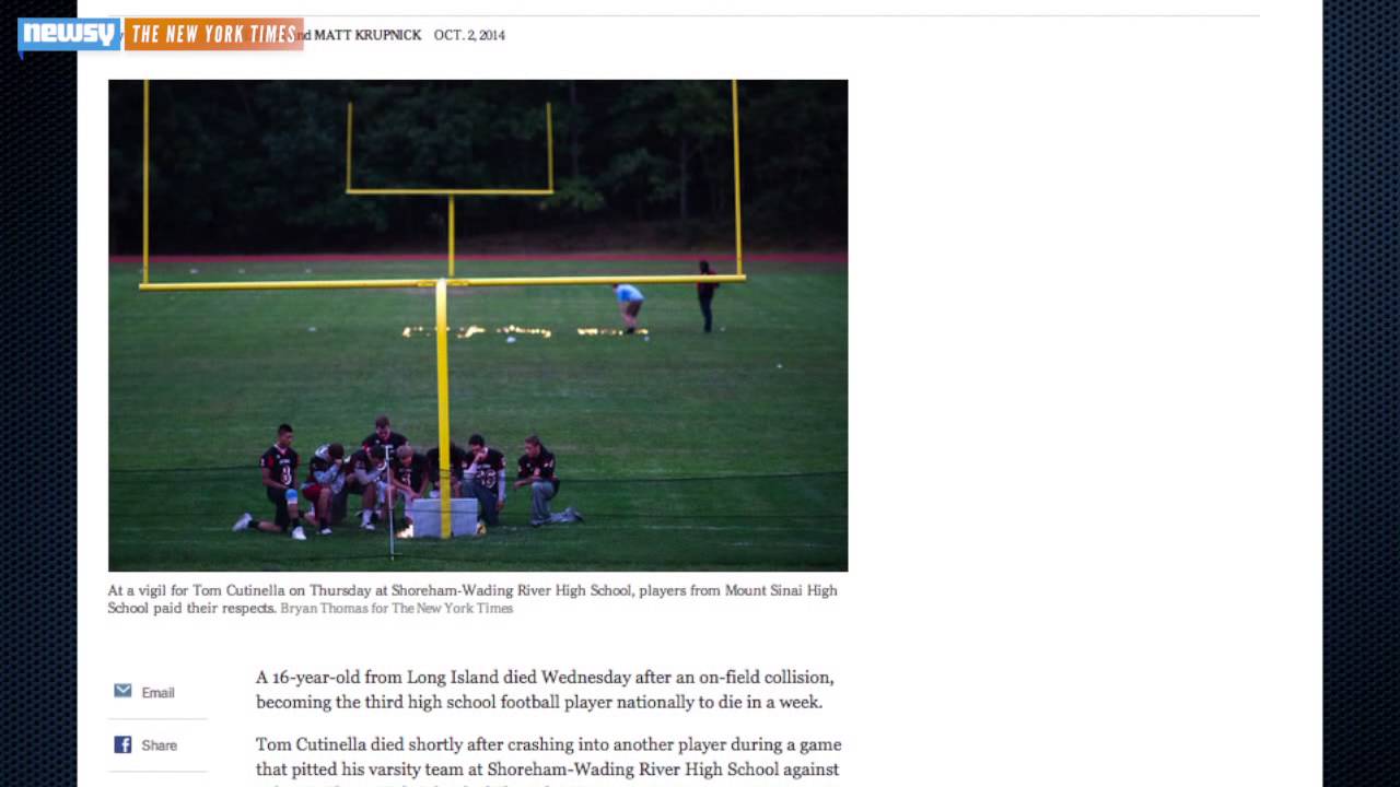 3 Deaths In 1 Week: How Risky Is High School Football?