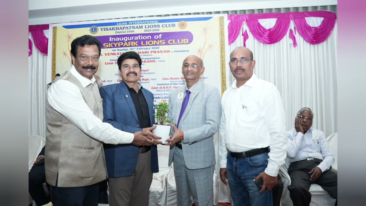 Vsp- skypark lions club inauguration lions