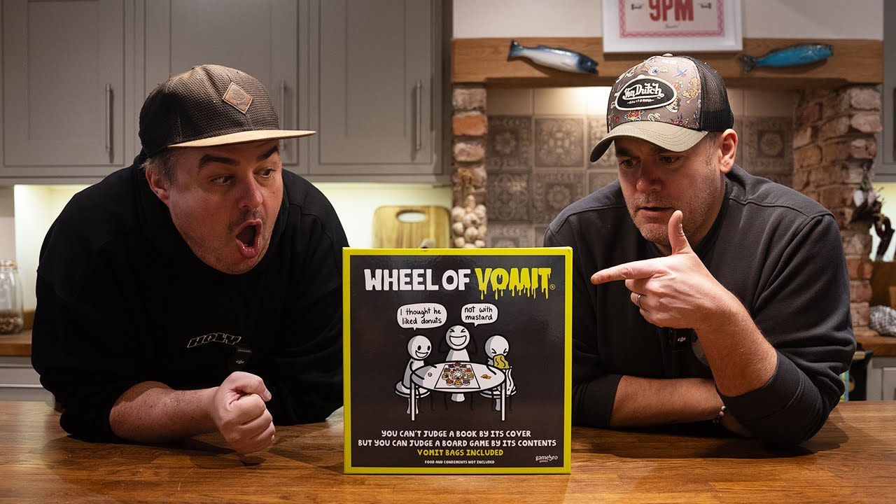 Daz and Will Play Wheel of Vomit!