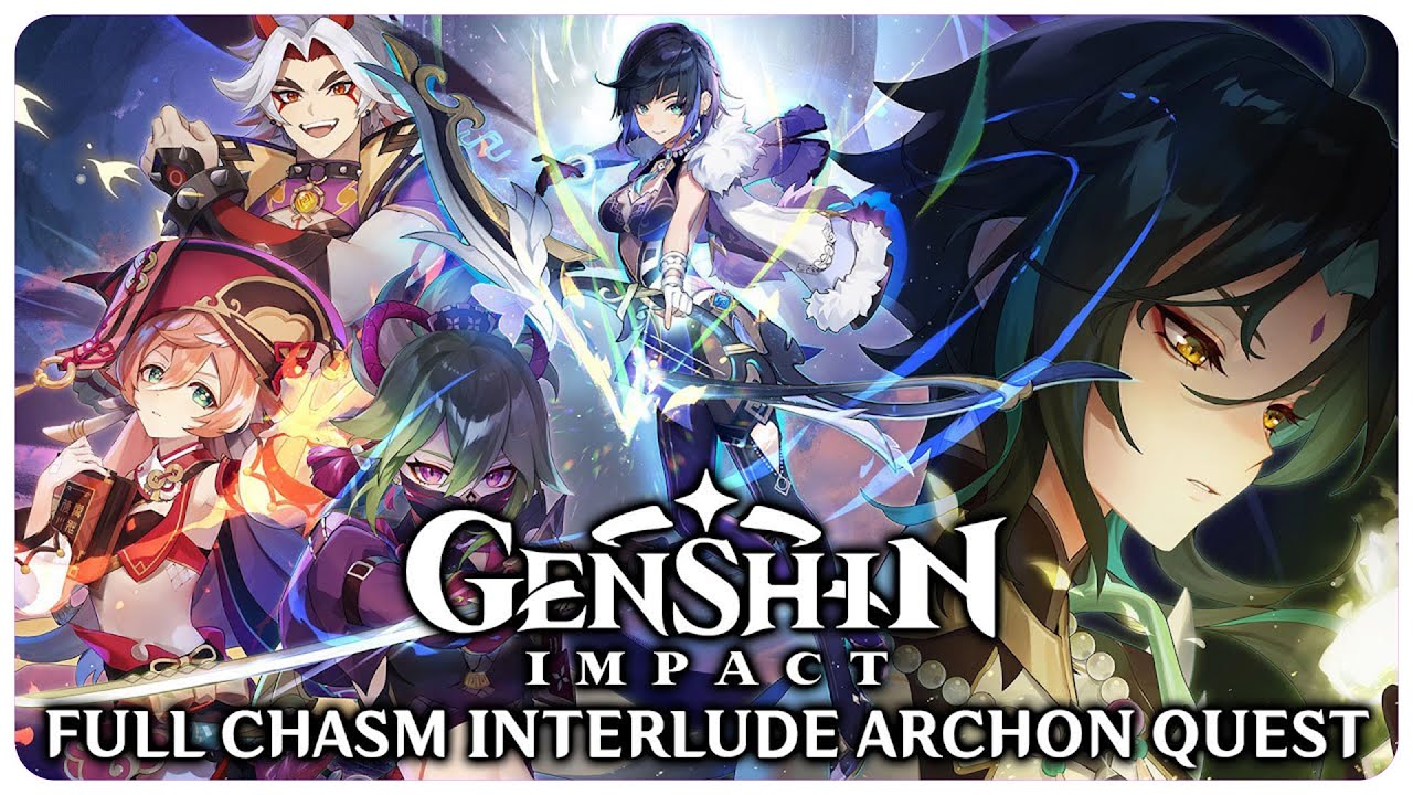 Full Perilous Trail Chasm Archon Quest - Genshin Impact