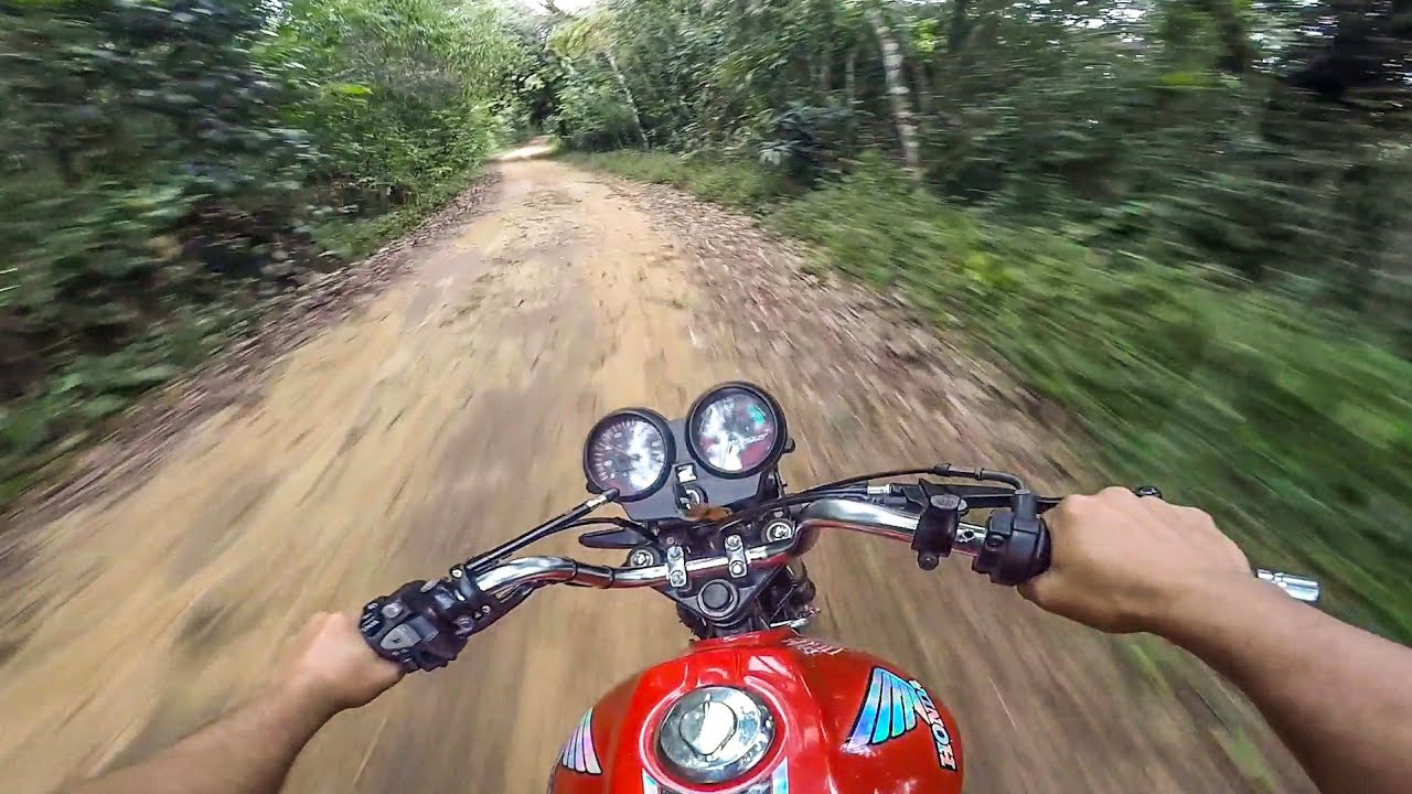 VERDADEIRA TRILHA 125 - FAN 125 NO OFF ROAD 