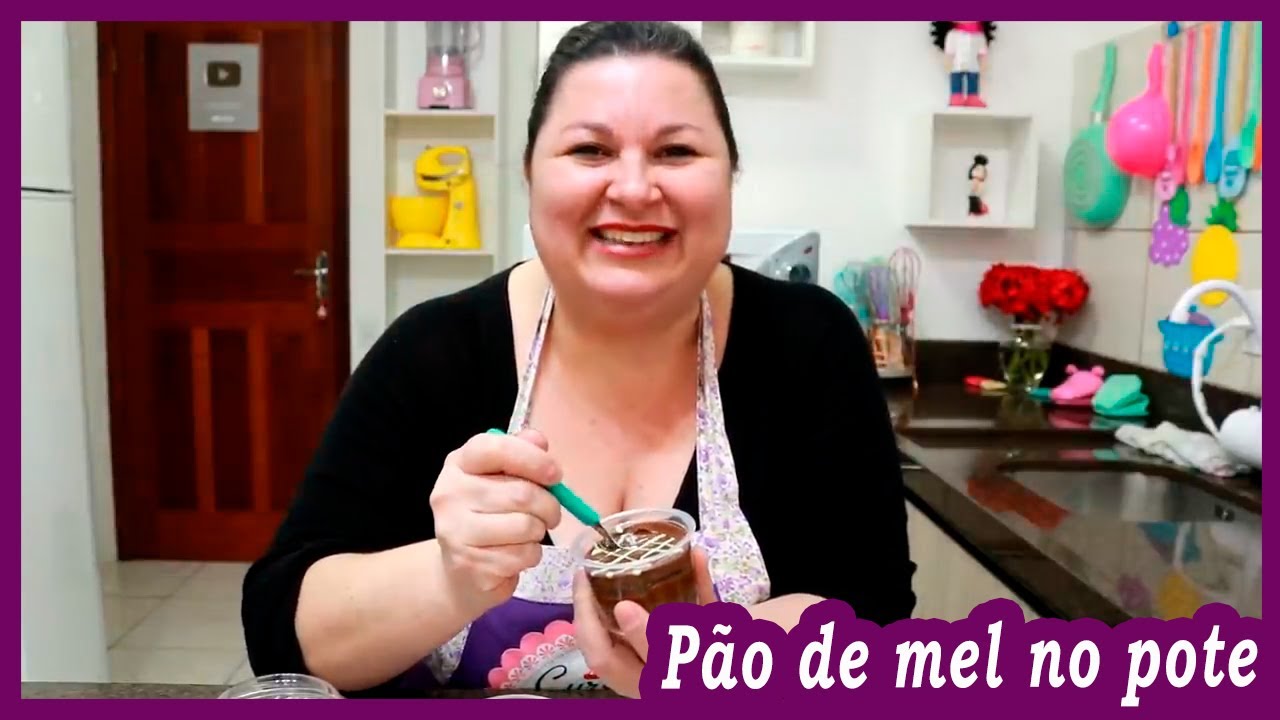 Pão de mel no pote - ganhe dinheiro com essa delícia🤤