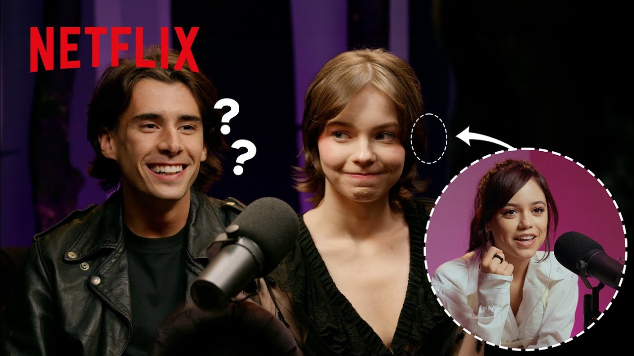 Jenna Ortega & Emma Myers Prank Georgie Farmer | Wednesday: Season 2 | Netflix