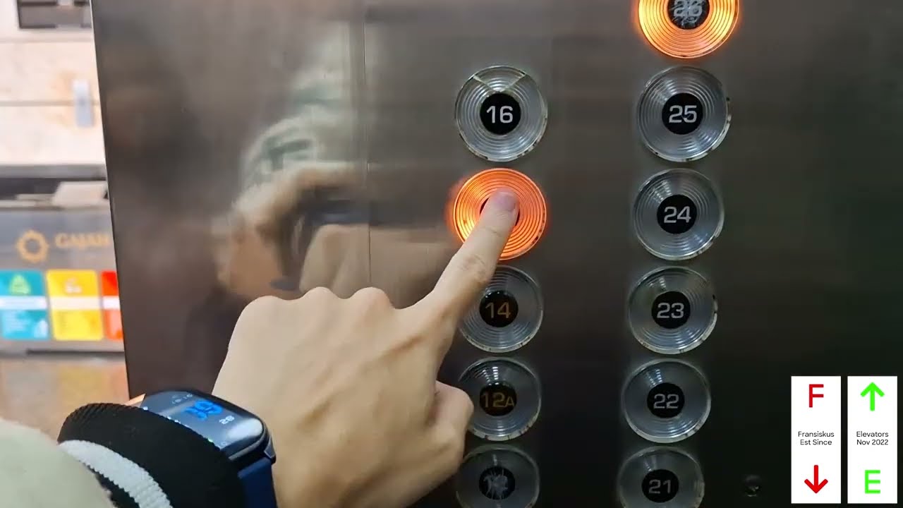 (LAST TAKE) Hitachi BUIL-ACE Elevator At Gajah Mada Tower
