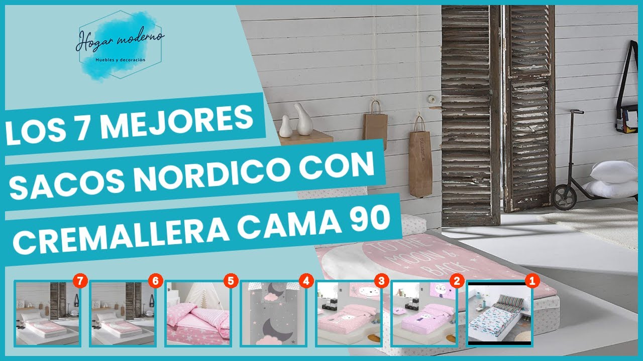 Los 7 mejores sacos nordico con cremallera cama 90
