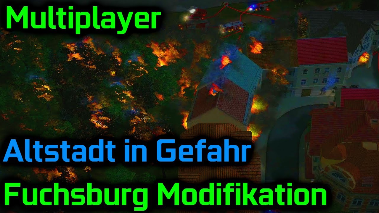 Waldbrand bedroht die Altstadt🚨 | Fuchsburg Modifikation | Multiplayer