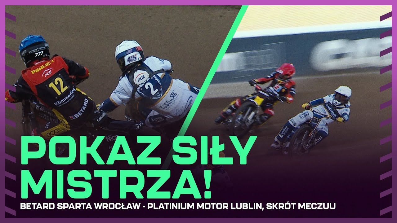MISTRZ POSTRASZYŁ LIDERA PRZED PLAY-OFF! SPARTA - MOTOR, SKRÓT MECZU
