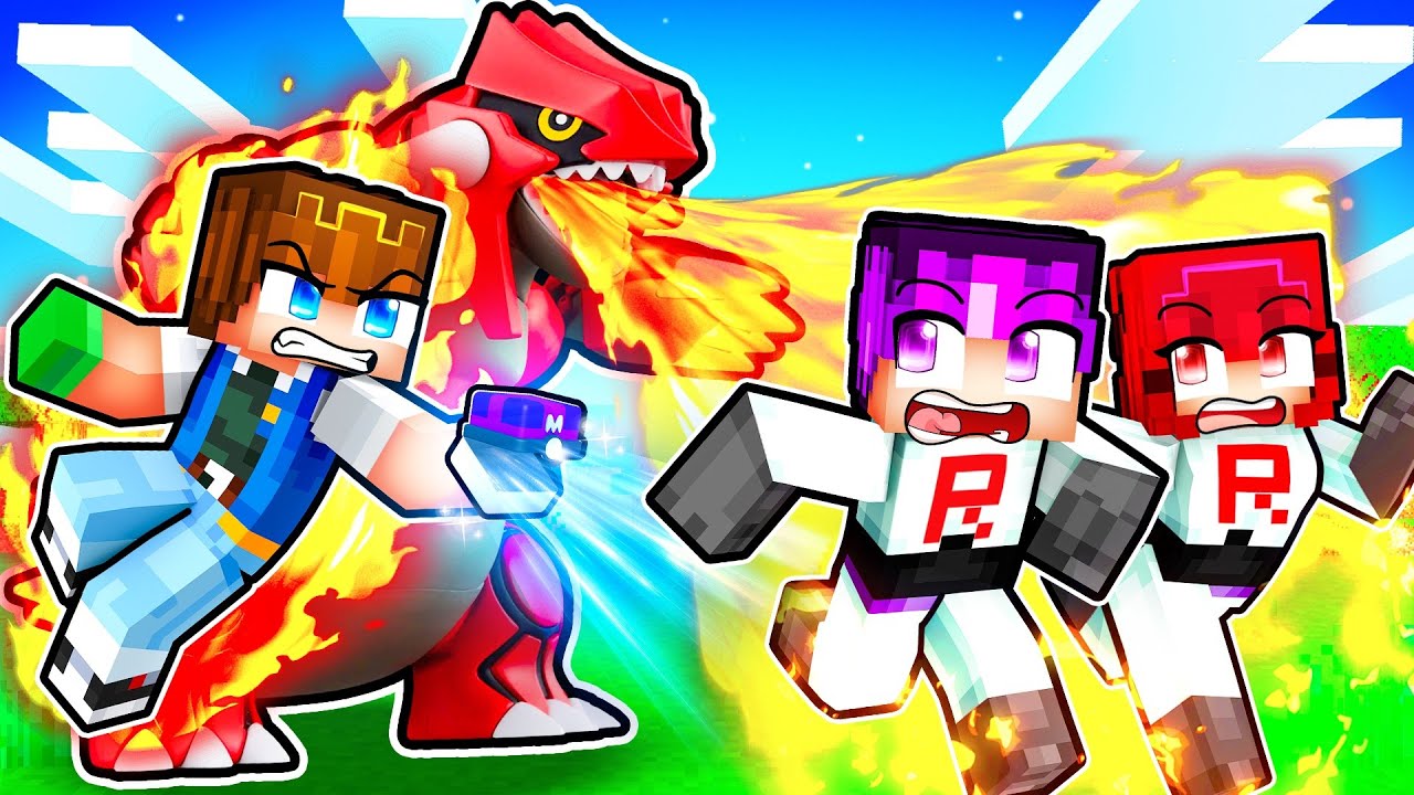 Trolling Players with OP POKEMON in Minecraft!