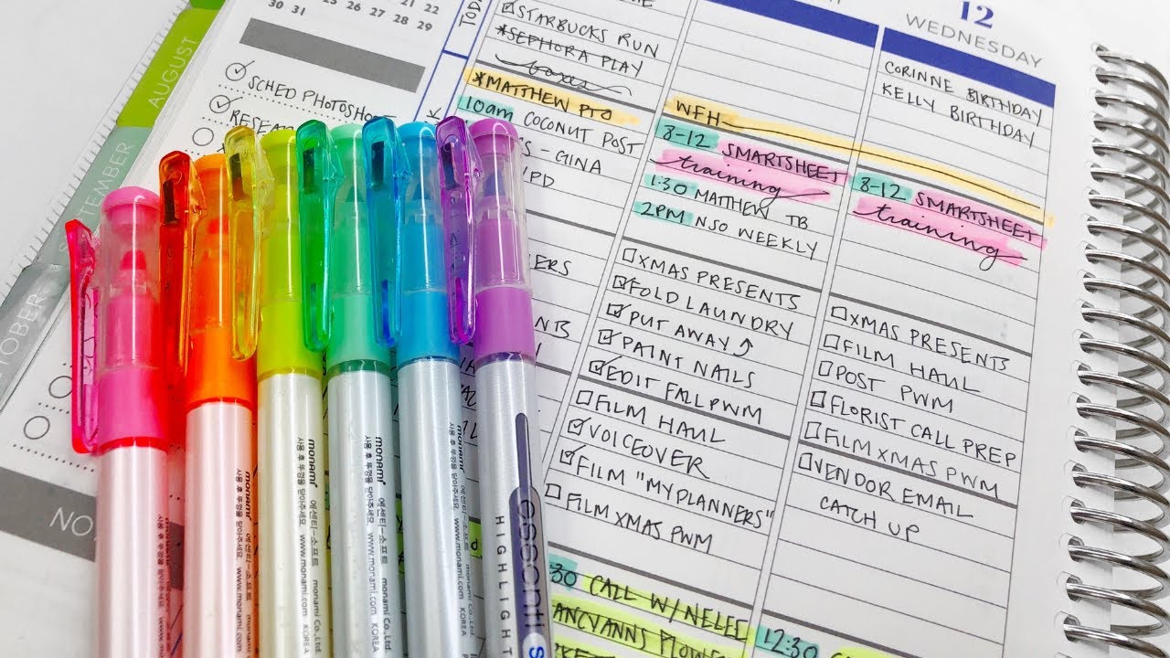 My Planner System - How I stay SUPER organized