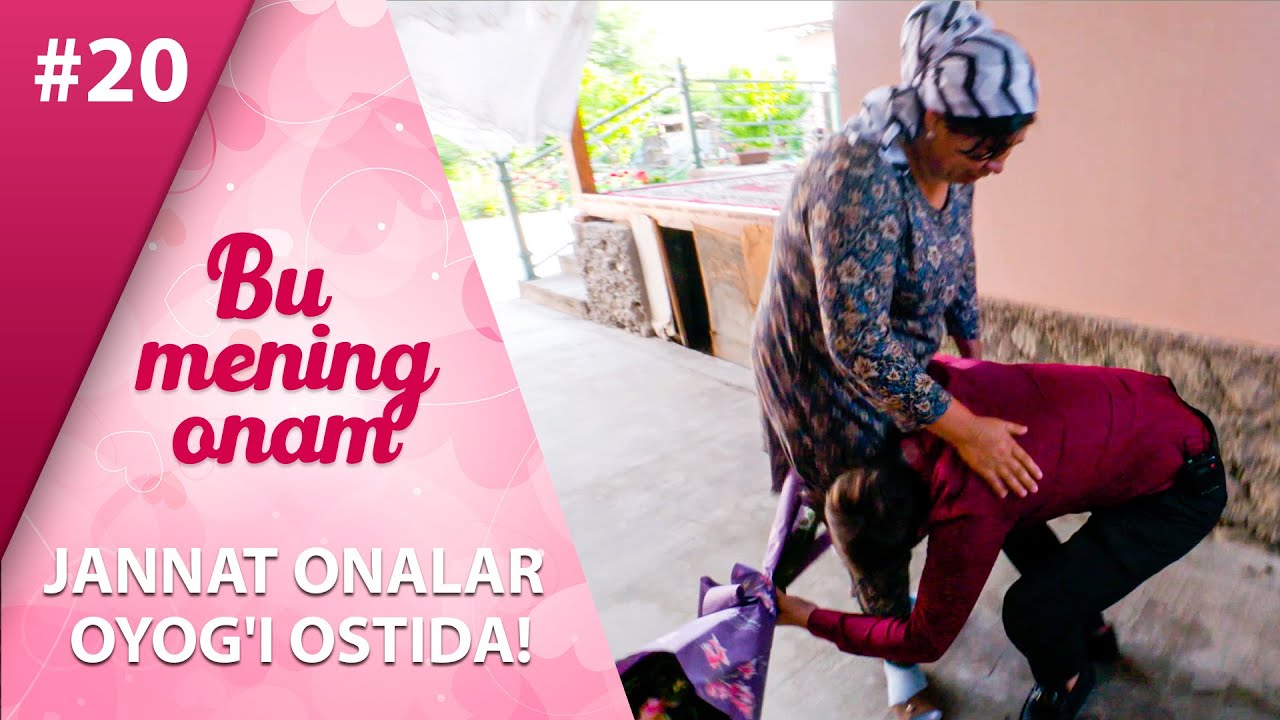 Bu mening onam 20-son  Jannat onalar oyog'i ostida! (04.06.2021)