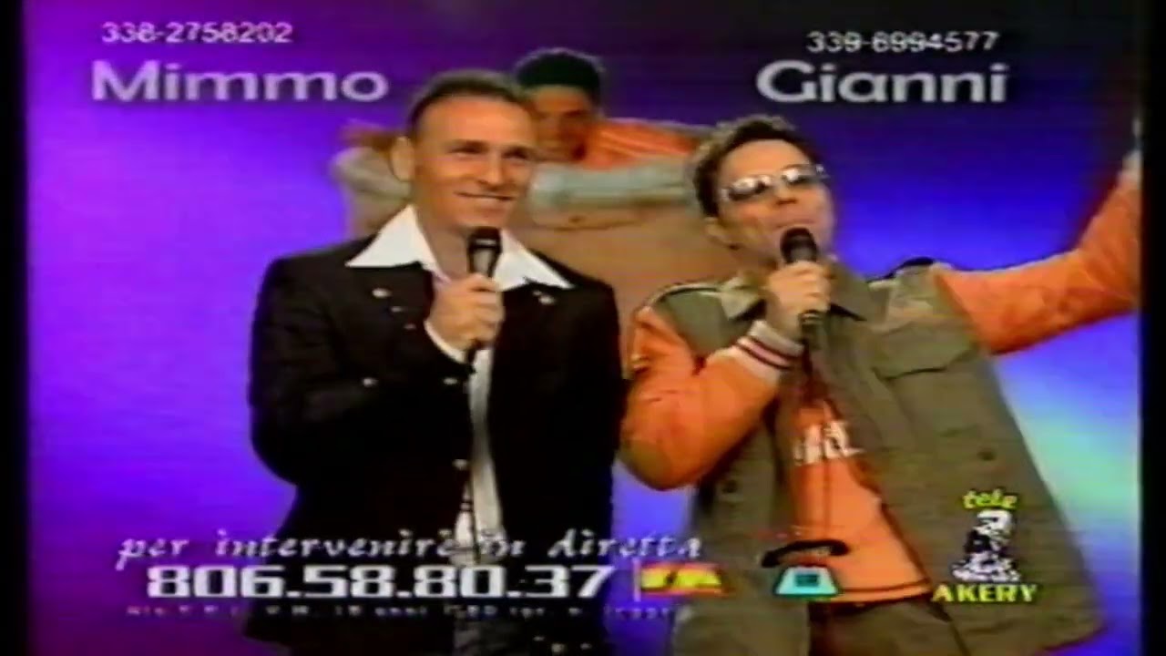 Gianni Dany e Mimmo Dany – “Aggiungi un Dany a tavola” | Diretta TV Tele Akery Napoli Nova (2005)
