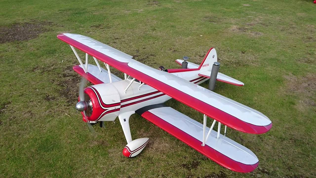 Great Planes Super Stearman & Saito Radial FA-170R3