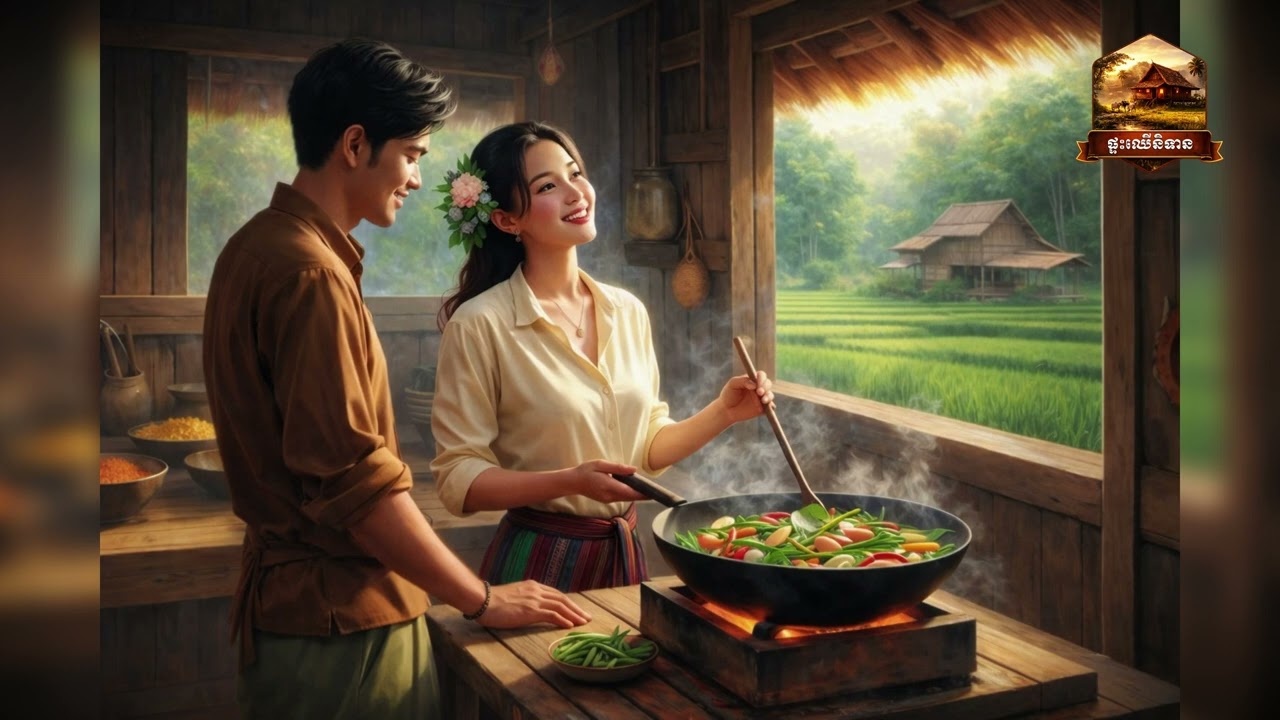 បុប្ផាស្រុកស្រែ និងមន្តស្នេហ៍ក្មេងវត្ត ប្រជុំរឿងនិទាន