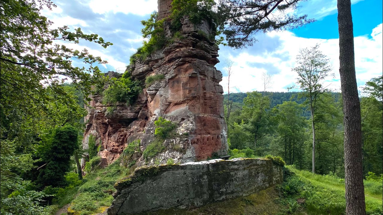 O.T.O Teil 3 Ankunft und Übernachtung auf Burgruine Wasigstein