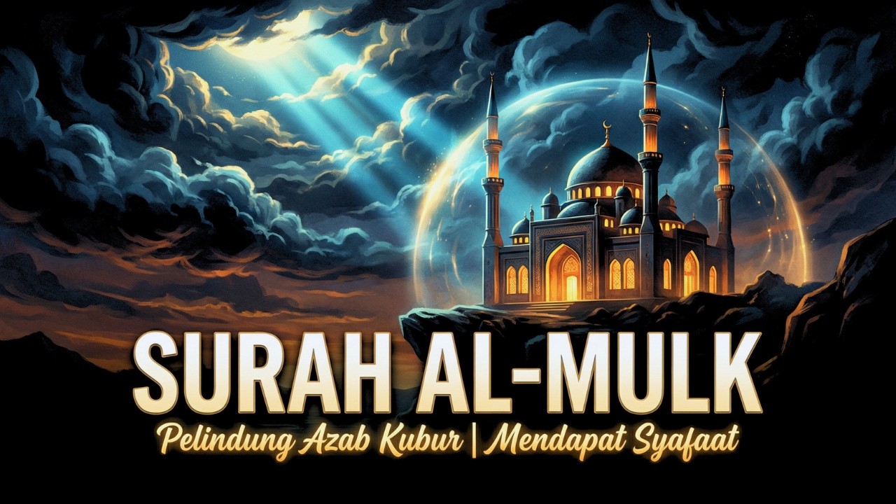 MUROTTAL MERDU SURAT AL MULK PENYEJUK HATI SURAH AL MULK FULL, TERHINDAR DARI SIKSA KUBUR
