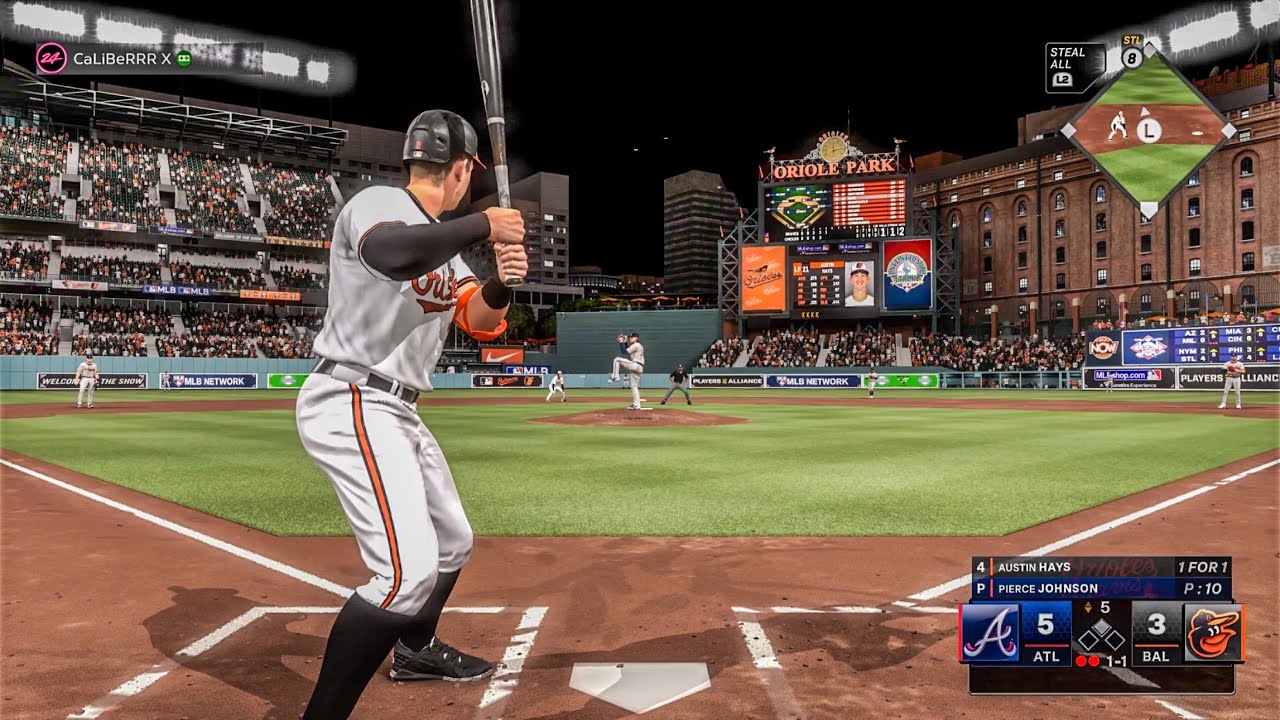 MLB The Show 24 Online Rated! Orioles vs Braves PS5 Gameplay
