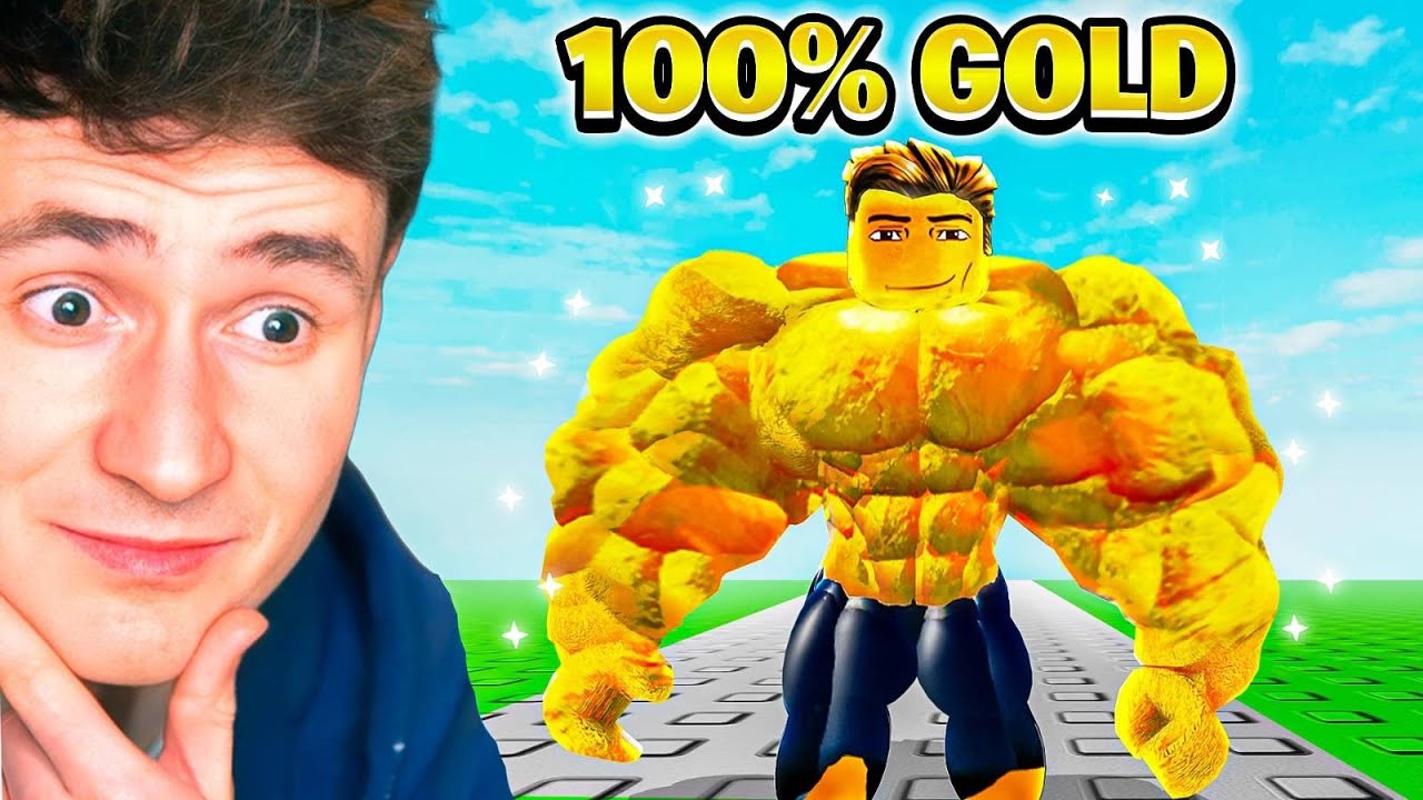 I EVOLVED TO GOLDEN MUSCLE in Gym League!