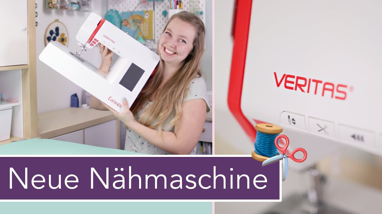 Meine neue Nähmaschine: Die Veritas Carmen & MEGA Verlosung