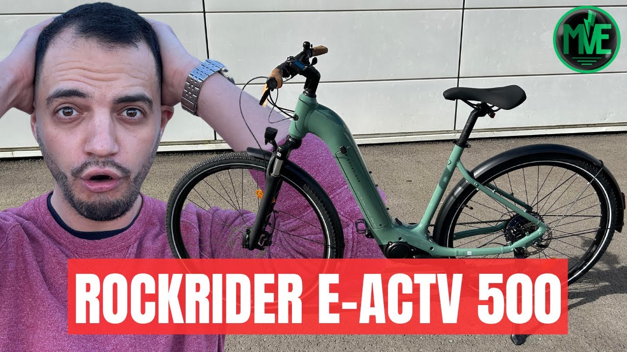 ROCKRIDER E-ACTV 500 : Que vaut le nouveau vélo VTC électrique Decathlon à moins de 2000 € ?