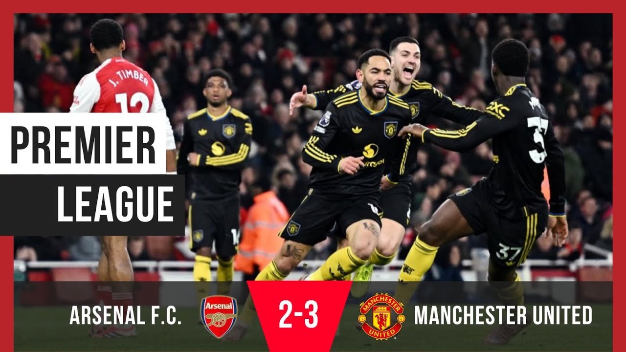 Sport Vibes: Man United Stun Arsenal 3–2 at the Emirates | Title Race Shaken!