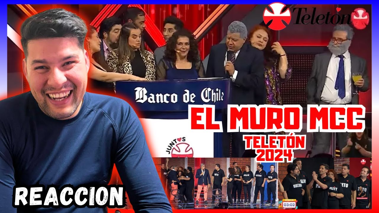 REACCIONO al Regreso del mejor programa de CHILE - EL MURO en la TELETÓN 2024 😂🤣